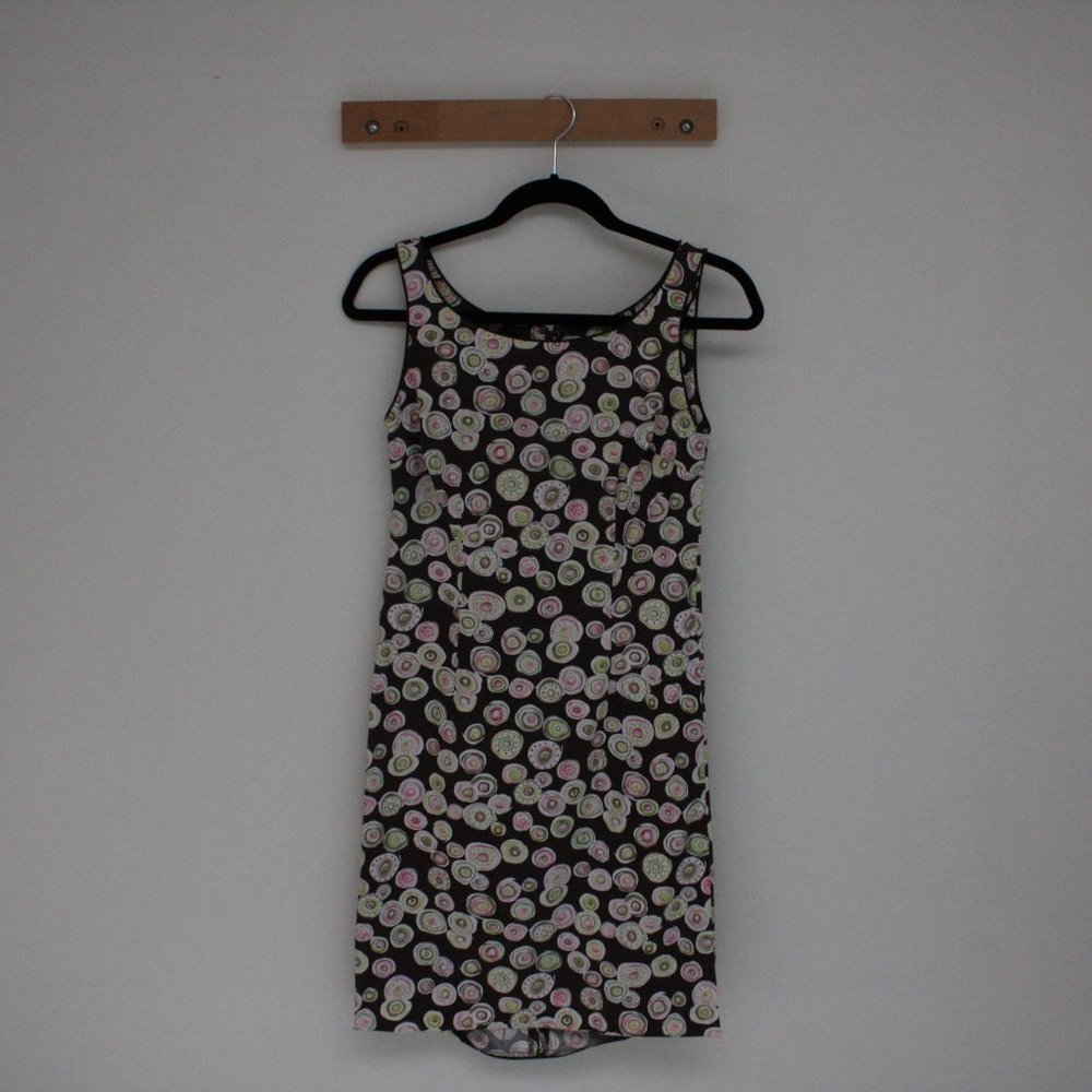 Becky & Max Brown Patterned Women's Dress Size 2